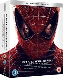 Spider-Man Legacy Collection: Spider-Man 1-3 + Amazing Spider-Man 1-2 - Image de compression Blu-ray Ultra HD 4K Spider-Man Legacy Collection: Spider-Man 1-3 + Amazing Spider-Man 1-2 - Image de compression Blu-ray Ultra HD 4K