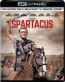 Spartacus (1960) de Stanley Kubrick – Packshot Blu-ray 4K Ultra HD Spartacus (1960) de Stanley Kubrick – Packshot Blu-ray 4K Ultra HD