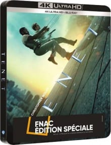 Tenet (2020) de Christopher Nolan – Steelbook Édition Spéciale Fnac – Packshot Blu-ray 4K Ultra HD Tenet (2020) de Christopher Nolan - Steelbook Édition Spéciale Fnac – Packshot Blu-ray 4K Ultra HD